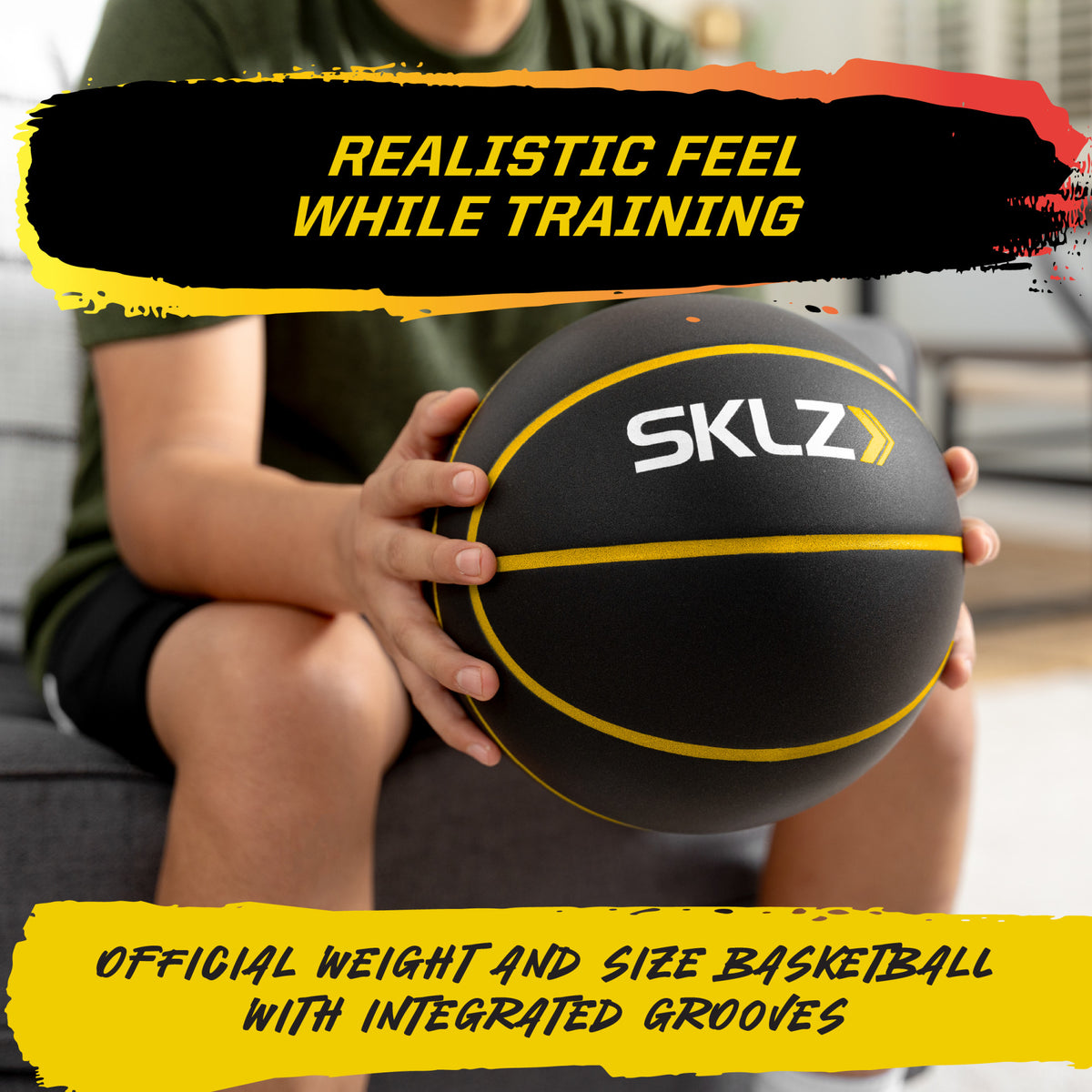 Bashhhketball Pro Silent Basketball – Official Size 7 Foam Basketball ...
