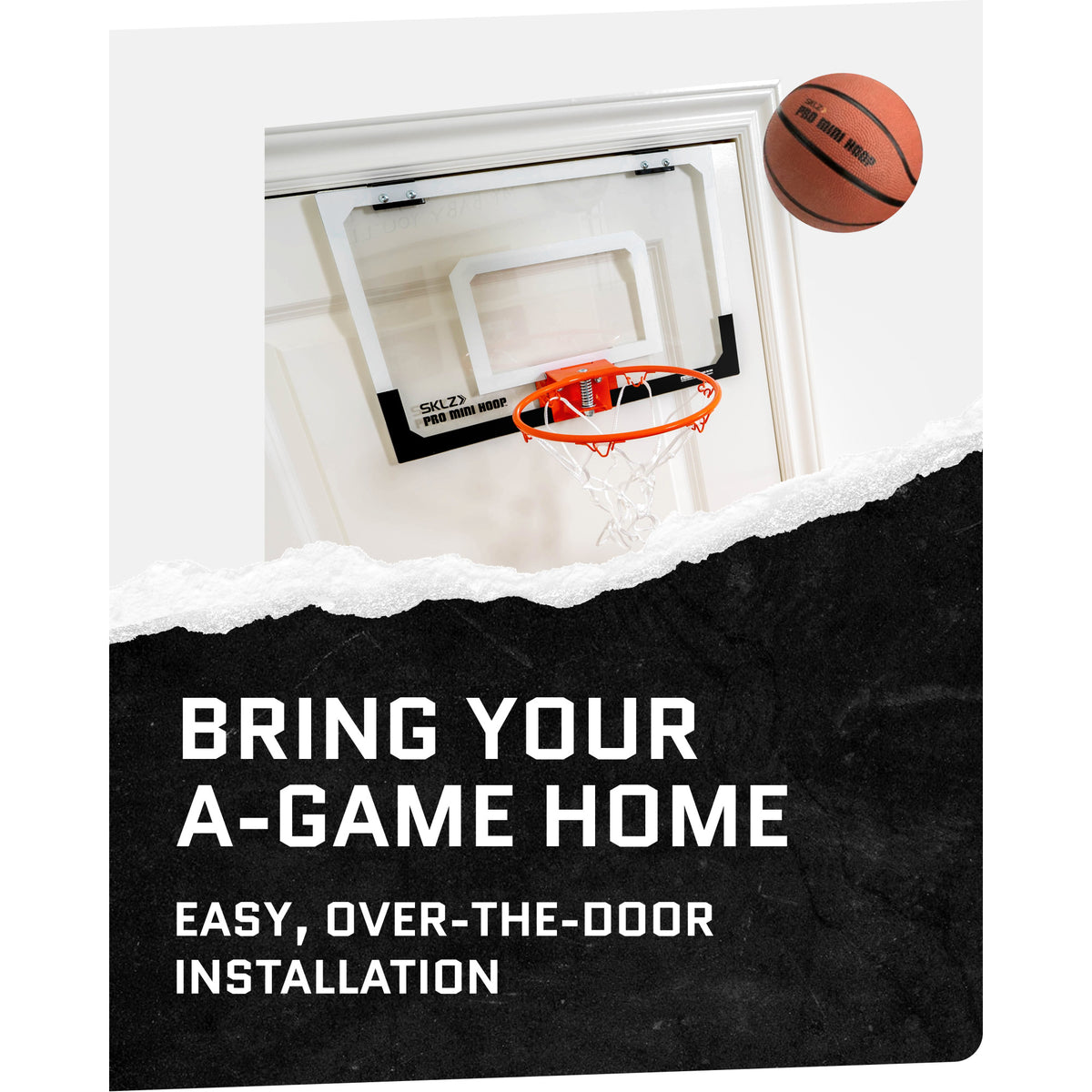 SKLZ Pro Mini Basketball Hoop with Ball, Original, Standard - 18 x 12 ...