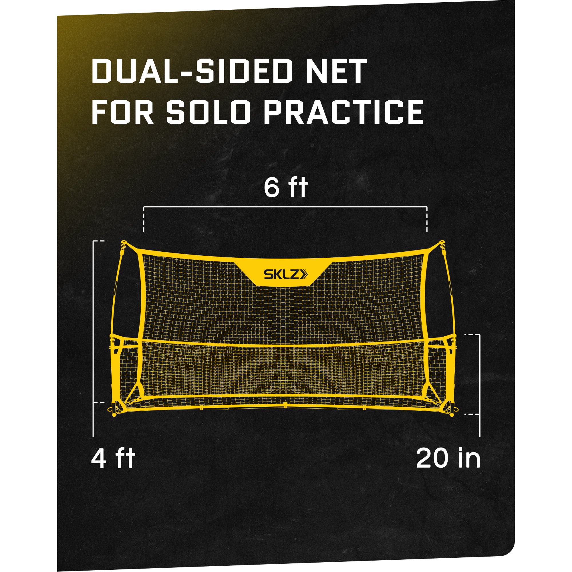 Quickster Speed SKLZ Quickster Soccer Trainer Portable Soccer Rebounder Net, Passing ...